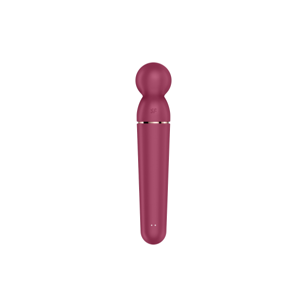 Vibromasseur wand rouge USB 60 vibrations Planet Wand-er Satisfyer 